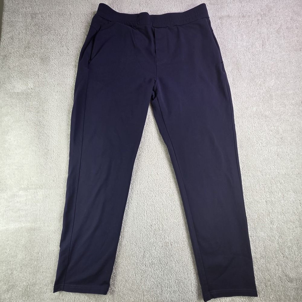 Public Rec Gamechanger Rec Pant Men's Sz‎ 36x29 Blue Pull On Comfort Drawstring